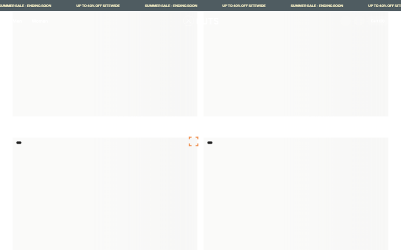 Cuts page where the agent's errand stalled — the last screen before it stopped