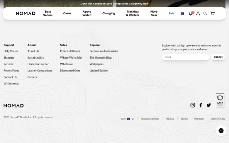 Nomad page where the agent's errand stalled — the last screen before it stopped